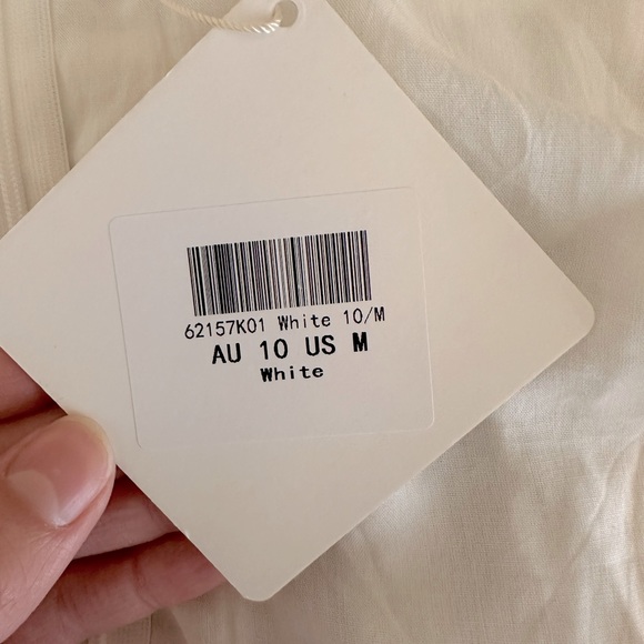 (SOLD ON DEPOP) NWT Australian Angel Biba White Sundress (size medium) - Picture 6 of 8